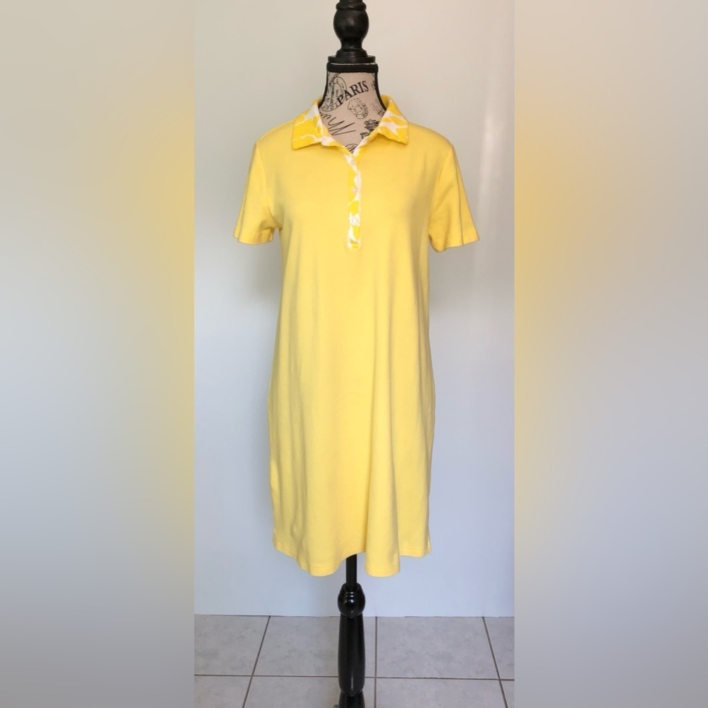 Isaac Mizrahi New York Dress Yellow Size Small
